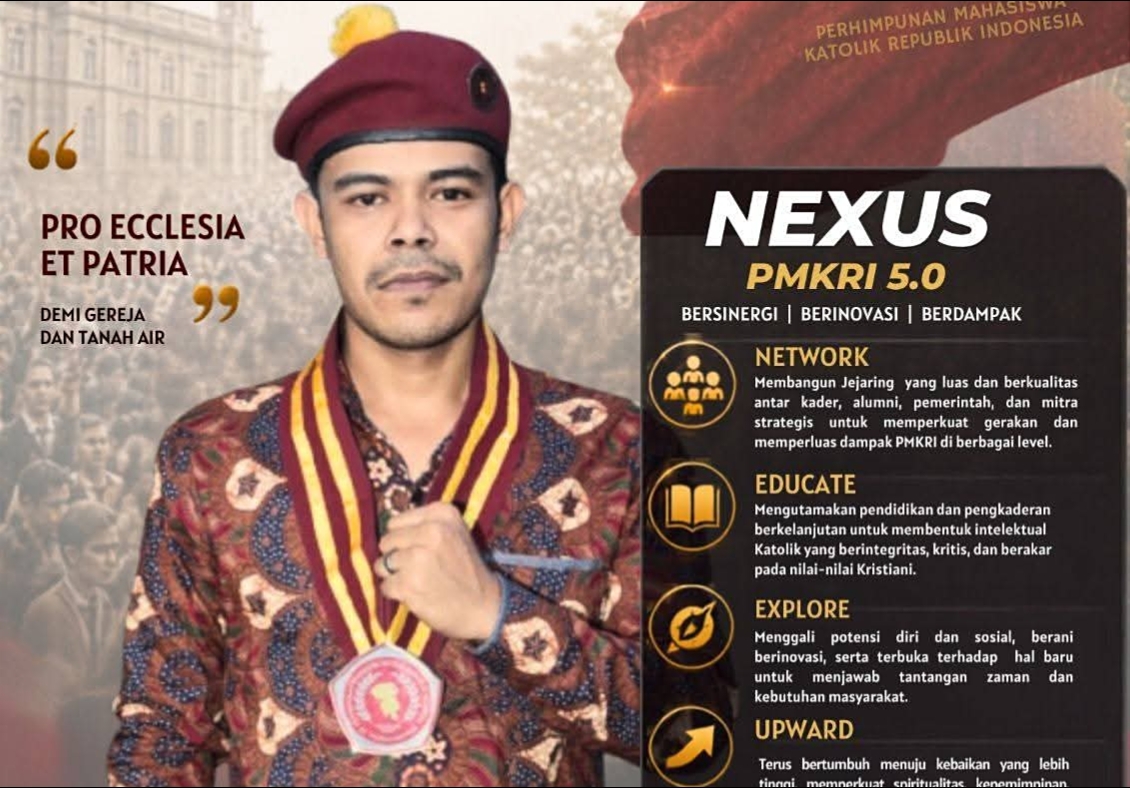 Dari Kupang untuk Nasional: Marianus D. Humau, Kader Terbaik PMKRI Siap Pimpin PP 2026–2028