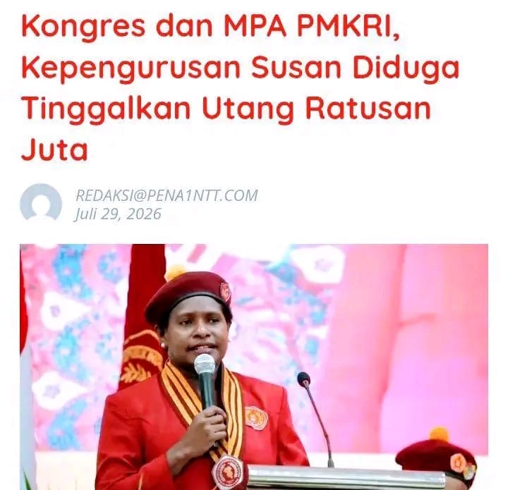 Demisioner Ketua PP PMKRI Bantah Tudingan Tunggakan Dana Kongres: Berita Tendensius dan Tidak Sesuai Fakta