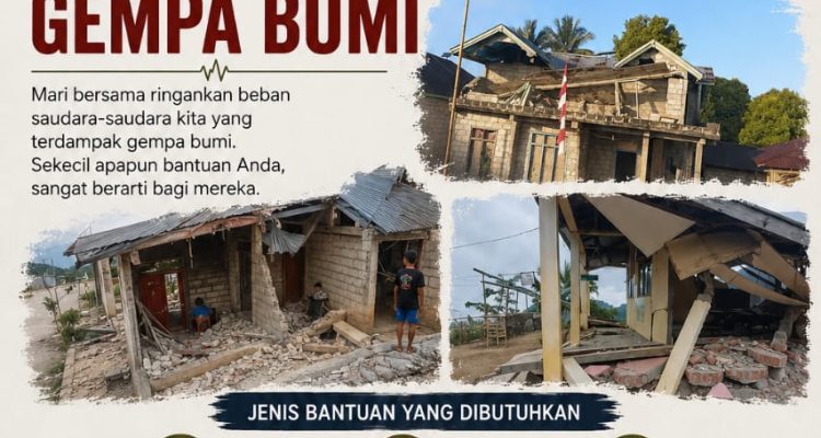 Peduli Korban Gempa Nagekeo, Orang Muda Ngera Kupang Buka Donasi