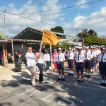 Lepas Peserta Gerak Jalan, Ary Buraen Ajak Semua Mendoakan Gempa Flores