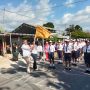 Lepas Peserta Gerak Jalan, Ary Buraen Ajak Semua Mendoakan Gempa Flores