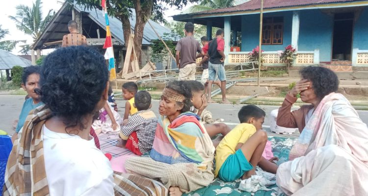 Gempa Bumi Guncang Desa Ngera Nagekeo, Puluhan KK Mengungsi dan 36 Rumah Rusak Berat