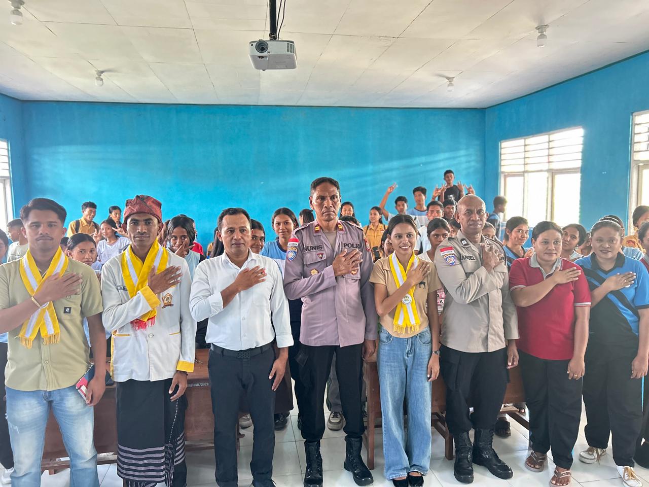 IMMALA Kupang Gandeng Polres Malaka Edukasi Siswa tentang Pencegahan Kekerasan Seksual