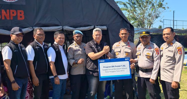 BRI Peduli Hadir untuk Masyarakat Terdampak Gempa Flores, Pastikan Layanan Perbankan Tetap Berjalan