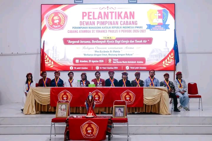 Barisan DPC PMKRI Cabang Atambua periode 2026-2027
