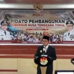 Dok Istimewa. Gubernur NTT membacakan pidato pembangunan, 15/08/2026 Dok Istimewa. Gubernur NTT membacakan pidato pembangunan, 15/08/2026