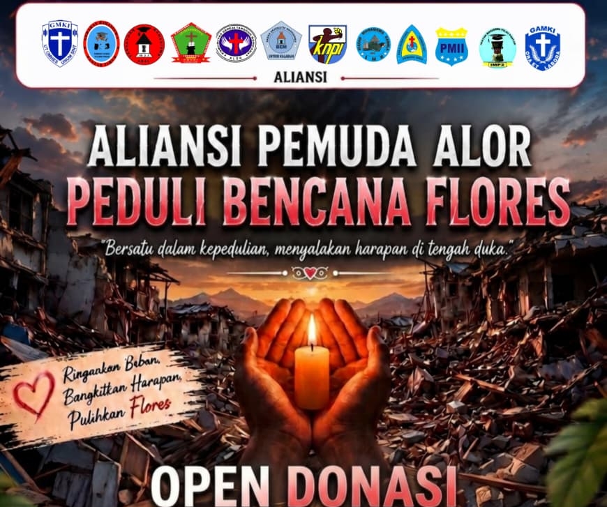 Aliansi Pemuda Alor Buka Donasi untuk Korban Bencana Flores