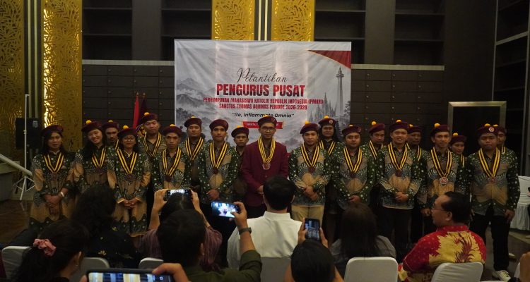 Ket Foto. Pelantikan PP PMKRI periode 2026-2028