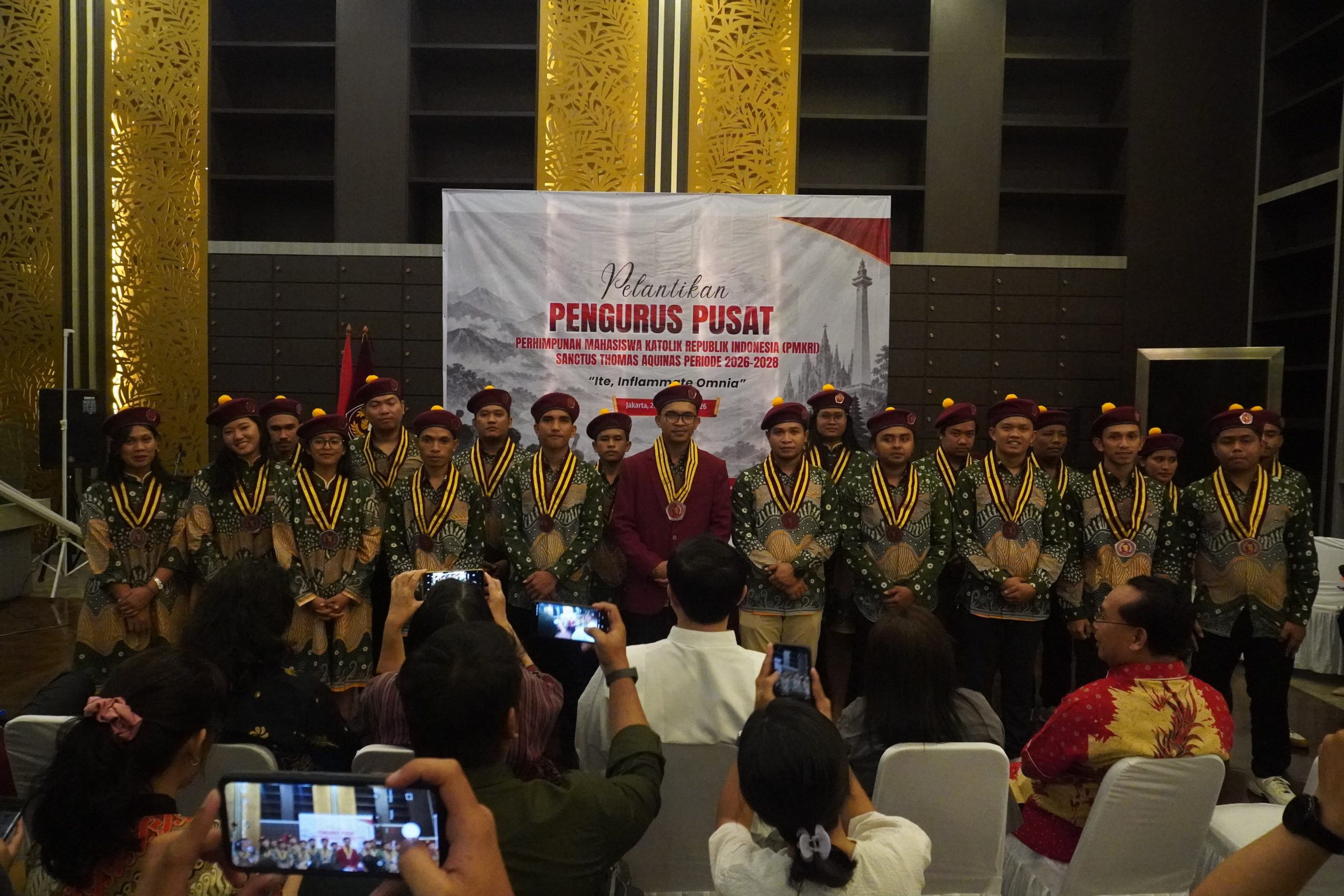 Ket Foto. Pelantikan PP PMKRI periode 2026-2028