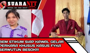 BEM STIKUM siap kawal gelar perkara khusus kasus Fyka Serwutun di Polda NTT Besok