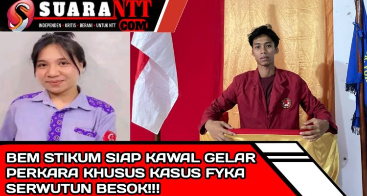 BEM STIKUM siap kawal gelar perkara khusus kasus Fyka Serwutun di Polda NTT Besok