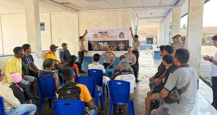 Kapolres Manggarai Timur, Gelar Duduk Bersama Masyarakat di Terminal Borong, Simak Tujuannya
