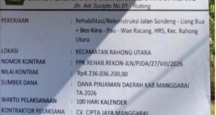 Warga Rahong Utara, Apresiasi Dinas PUPR, Alokasikan Dana 4 Miliar Lebih untuk Pembangunan Jalan