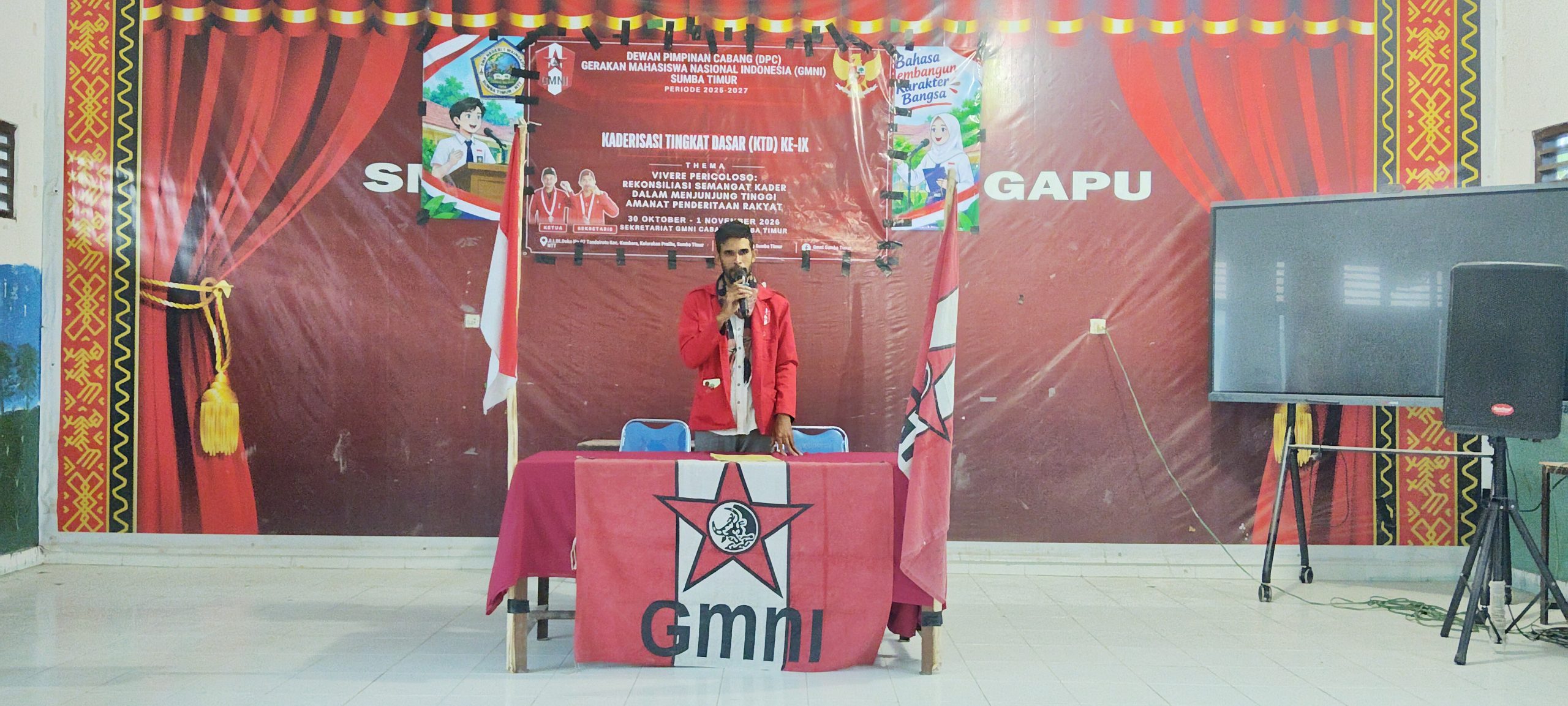 KTD IX GMNI Sumba Timur Libatkan Calon Kader Lintas Daerah, DPD GMNI NTT Turut Hadir