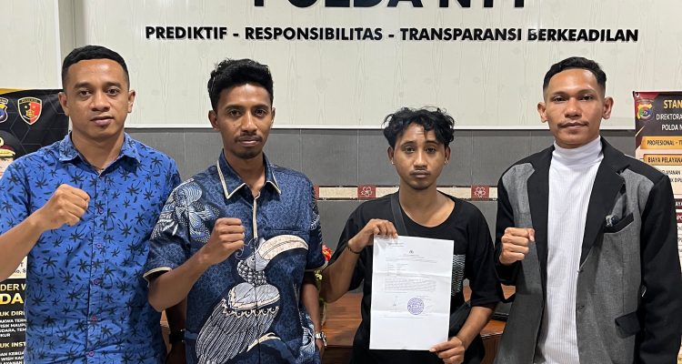 Handri Mandala Mengaku Dikeroyok dan Dipukul Batu, Yerb R. Cs Dilaporkan ke Polda NTT